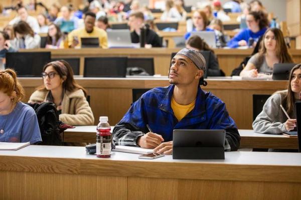 Photo of student in classroom