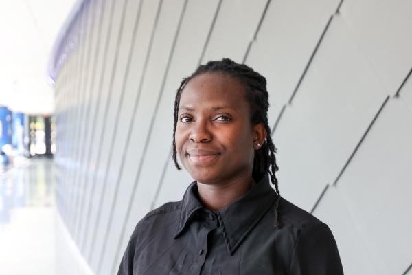 Mary Akingbasote poses for a photo.