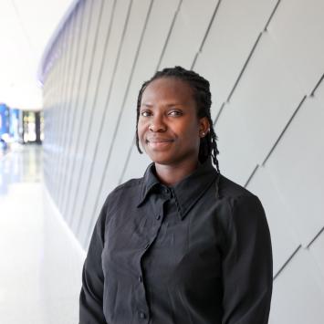 Mary Akingbasote poses for a photo.