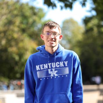 Ian Mattingly outside.